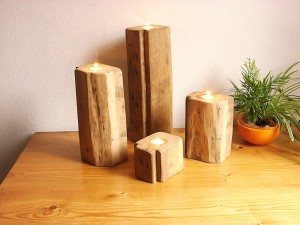 Kerzenhalter 4 Stück    